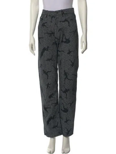 Pre-owned Moschino Vintage Pants In Black