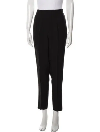 Pre-owned Moschino Vintage Skinny Leg Pants In Black