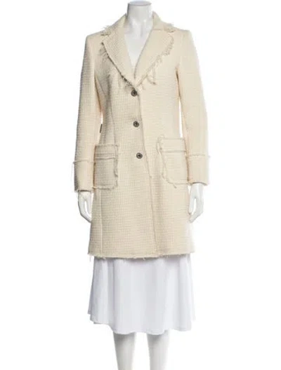 Pre-owned Moschino Virgin Wool Blazer In Neutral