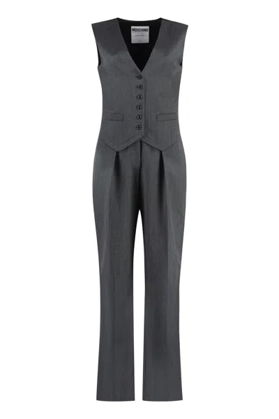 MOSCHINO VIRGIN WOOL JUMPSUIT