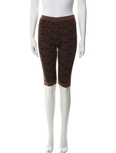 Pre-owned Moschino Virgin Wool Knee-length Shorts W/ Tags In Multi