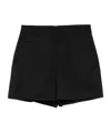 Moschino Tailored Shorts With Belt Loops And Button Detail