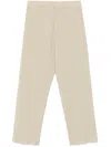 Moschino Virgin-wool Tailored Trousers In Grey
