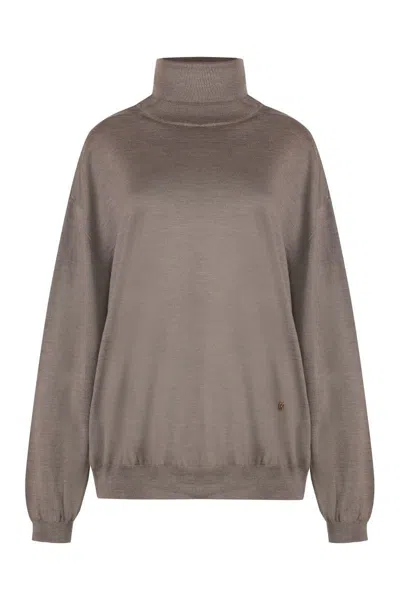 MOSCHINO MOSCHINO VIRGIN WOOL TURTLENECK SWEATER