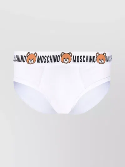 Moschino Teddy Bear 2-pack Briefs In White