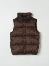 MOSCHINO WAISTCOAT MOSCHINO KIDS COLOR BROWN,F94298032