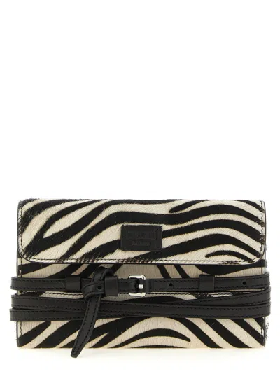 Moschino Wallet In Black And White