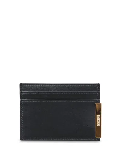 Moschino Wallets In Black