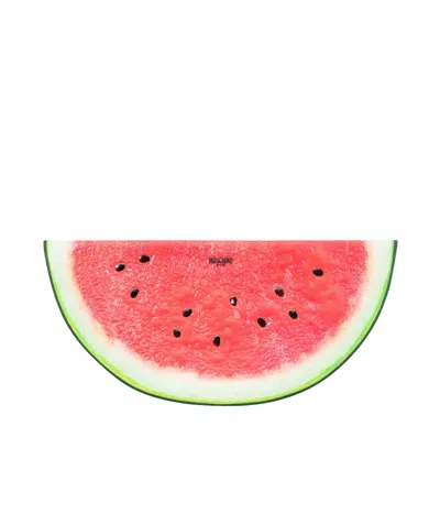 Moschino Watermelon Motif Clutch Bag In Pink
