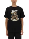 Moschino Teddy Bear T-shirt In Black