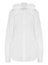 Moschino Long Sleeve Top Featuring Bow Detail In White
