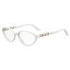 Moschino White Acetate Frames