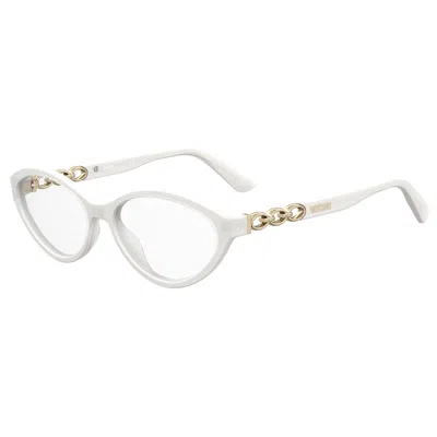 Moschino White Acetate Frames