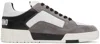 MOSCHINO WHITE & GRAY STREETBALL SNEAKERS