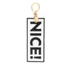 Moschino Slogan-print Keyring