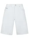 Moschino Logo Patch Bermuda Shorts