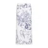 Moschino Maxi Skirt With Whimsical Floral Character Illustration In White