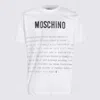 Moschino T-shirt With Lettering Print In White