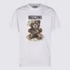 Moschino Teddy Bear Print Crewneck T-shirt In White