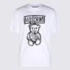 MOSCHINO WHITE COTTON T-SHIRT