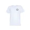 Moschino Versatile Crew Neck Short Sleeve T-shirt In White