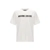 Moschino Upside Down Logo T-shirt In White