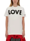 Moschino Oversized Logo T-shirt In White