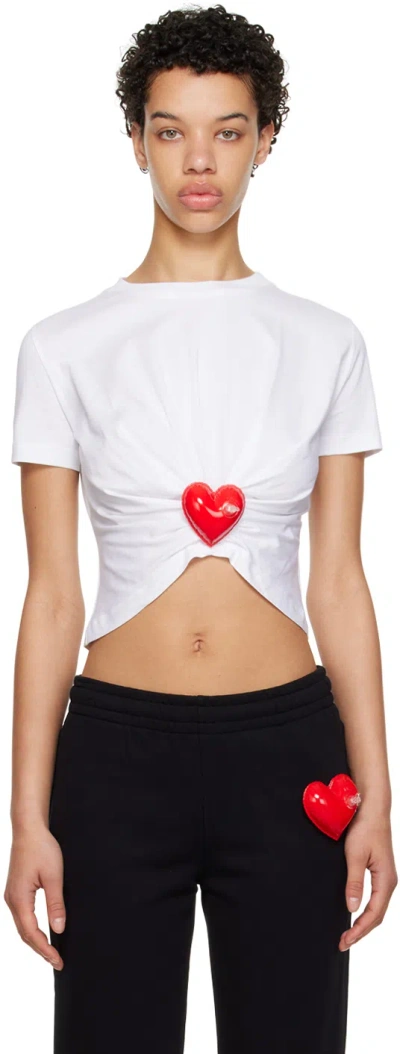 Moschino T-shirts And Polos In White