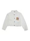 Moschino Teddy Bear-print Jacket In White