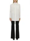 Moschino White Oversized Solid Shirt In White