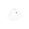 Moschino White Shirt Fro Baby Boy With Teddy Bear In White