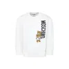 Moschino Teddy Bear-print Sweatshirt In White