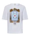 Moschino White T-shirt With Graphic Print