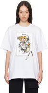 MOSCHINO WHITE TEDDY BEAR T-SHIRT