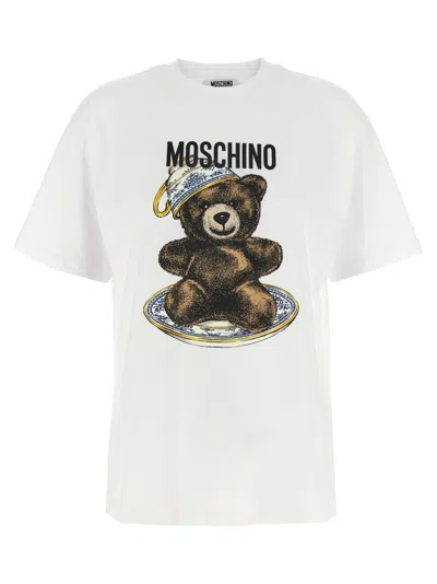 Moschino White Teddy T-shirt