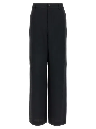 MOSCHINO WIDE-LEG ACETATE BLEND TROUSERS WITH COMFORT