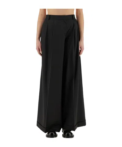 MOSCHINO WIDE-LEG CASUAL PANTS
