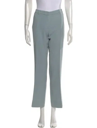 Pre-owned Moschino Wide Leg Pants In Blue