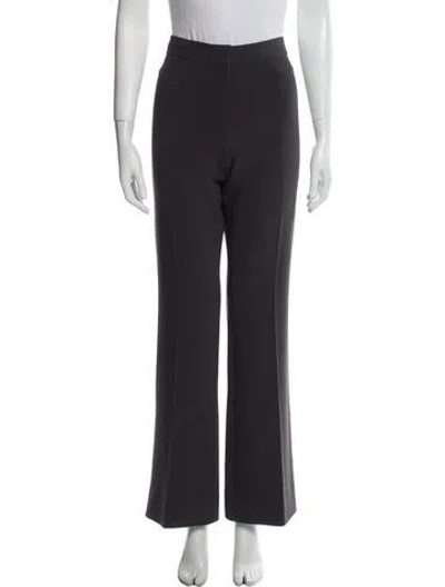 Pre-owned Moschino Wide Leg Pants In Gray