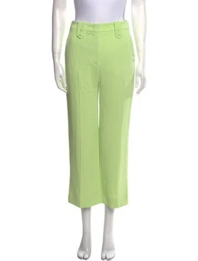 Pre-owned Moschino Wide Leg Pants In Green