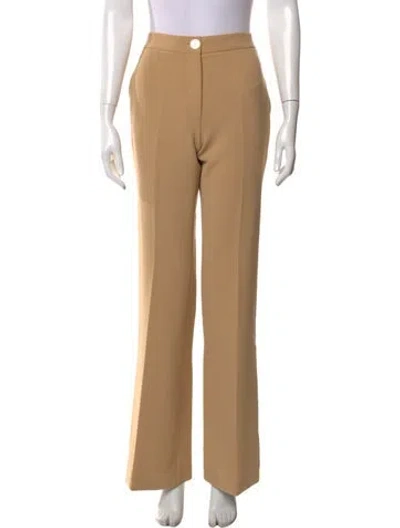Pre-owned Moschino Wide Leg Pants In Neutral