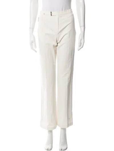 Pre-owned Moschino Wide Leg Pants In Neutral