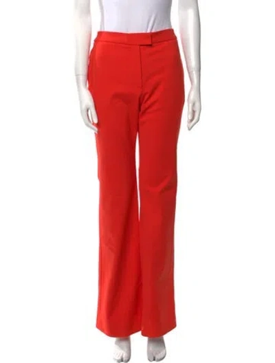 Pre-owned Moschino Wide Leg Pants In Orange