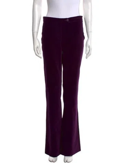 Pre-owned Moschino Wide Leg Pants W/ Tags In Purple