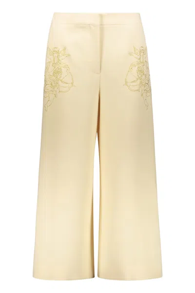 Moschino Wide Leg Trousers