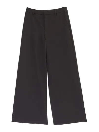 Moschino Wide Pants In Black