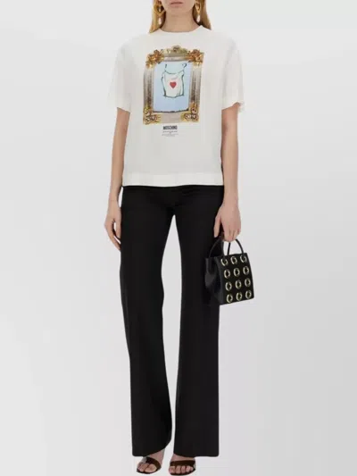 Moschino Women's Gone With The Wind T-shirt In White