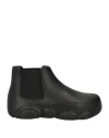 Moschino Black Rubber Gummy Boots In Black