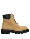 Moschino Ankle Boots In Beige