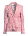 Moschino Couture Woman Blazer Pink Size 10 Viscose, Elastane In Pink